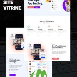 Présentation site vitrine produit bienfé