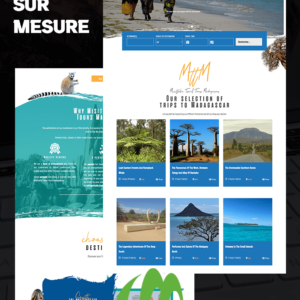 Présentation site sur mesure fait par bienfé